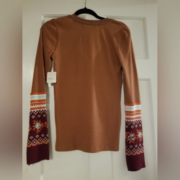 We the Free Mikah Layering Cuff Knit Top - Picture 4 of 5